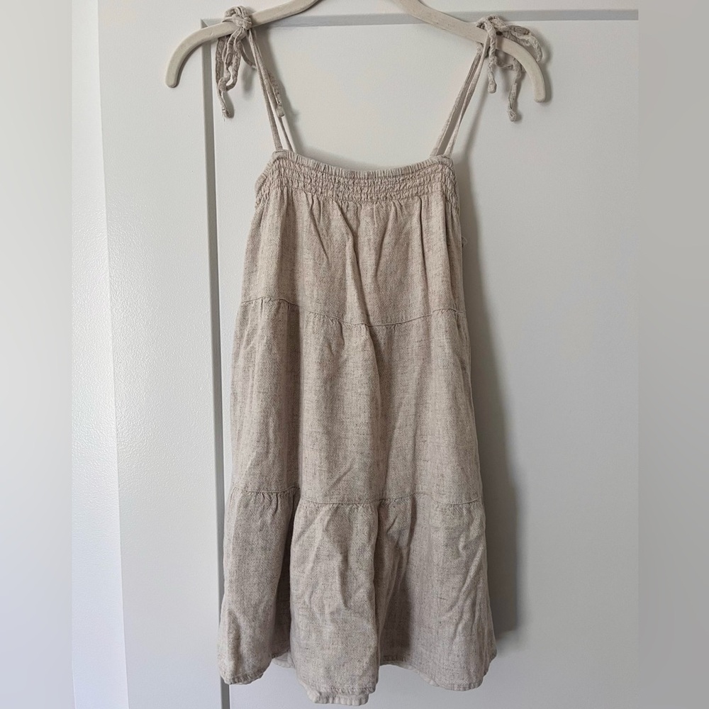 Abercrombie & Fitch Mini Dress SP Linen